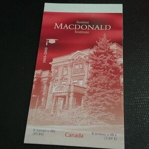 Canada Post MacDonald Institute Stamp Booklet